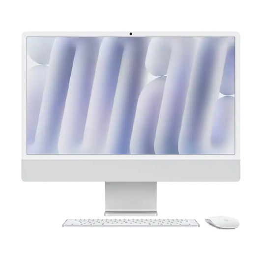 Apple 24" All-in-One iMac - Apple M4 Chip with 16GB Memory and 256GB SSD - Silver