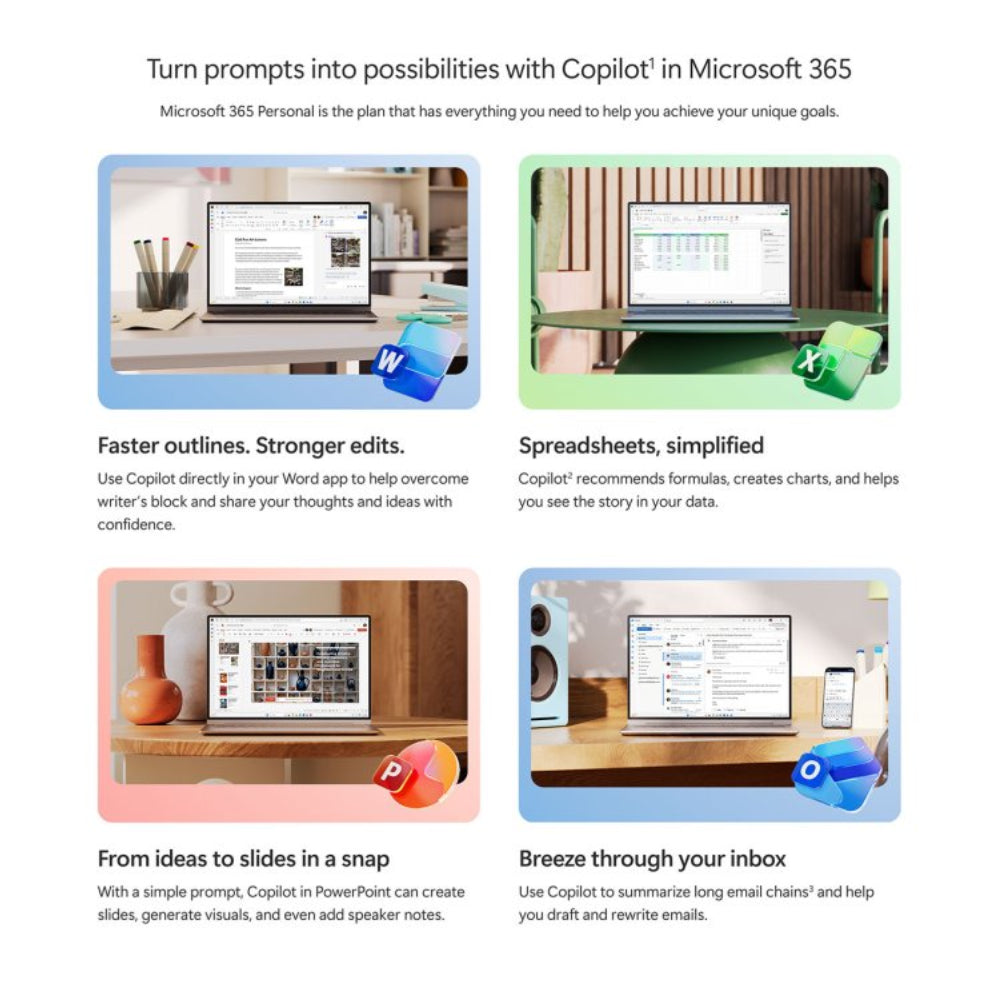 Suscripción a Microsoft 365 Familia por 1 año