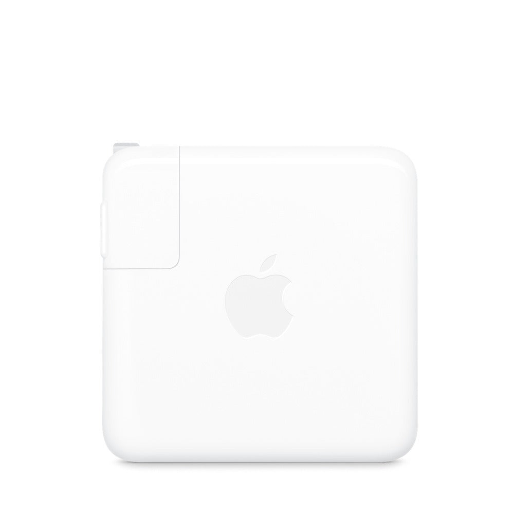 Adaptador de corriente USB tipo C Apple MKU63AM/A de 67 vatios para MacBook (blanco)