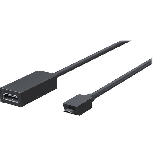 Adaptador HDMI AV Mini DisplayPort Q7X00018 de Microsoft para Surface Pro 1/2/3 y Surface 3, color negro