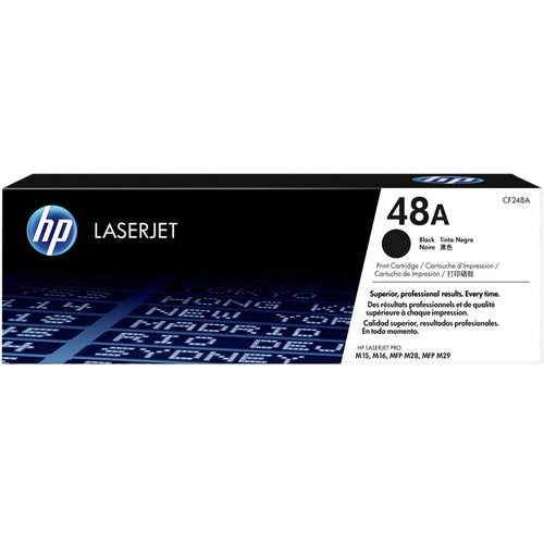 Cartucho de tóner HP 48A LaserJet - Negro