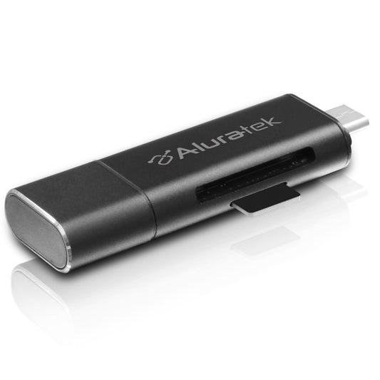 Aluratek USB 3.1 Gen 2 Type-C Multi-Format SD Card Reader - Curacao