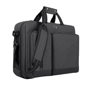 Solo Duane 15.6" Laptop Hybrid Briefcase Backpack - Grey - Curacao