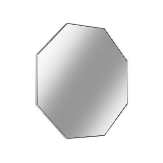 Urban Trends Octagon Wall Mirror, Silver