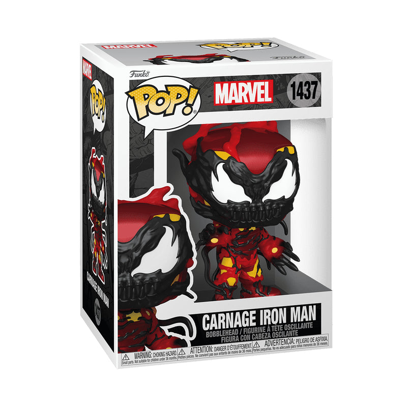 Funko Pop! Marvel Carnage Iron Man Figure