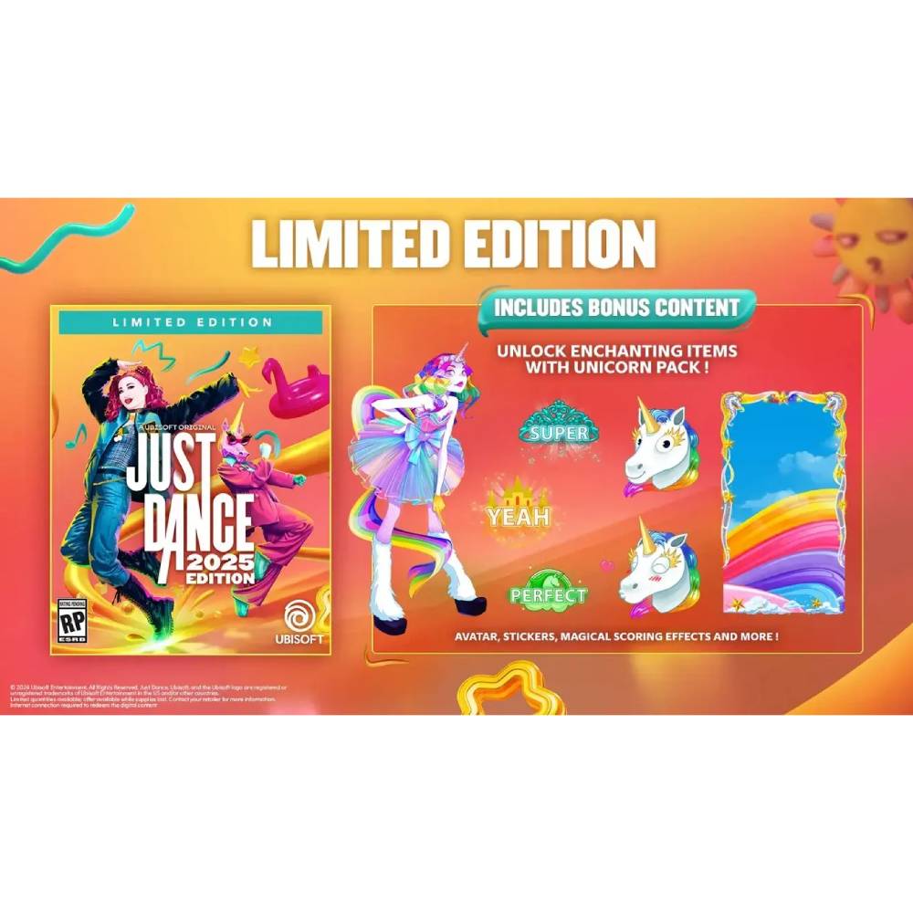 UNICORN Jr. CHILL OUT DANCE くじ 59点まとめ売り Just Dance 2025 Limited Edition for Nintendo Switch– Curacao
