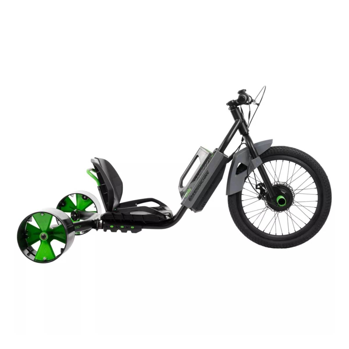 Huffy 36V Electric Machine Bike - Black/Green