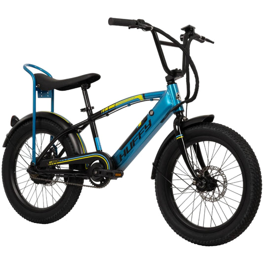 Huffy 20" EThunder Road Electiric Bike - Blue/Black
