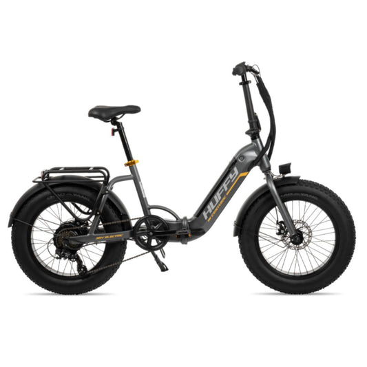 Huffy 20" Centuric Class 2 Folding Electric Bike - Gray/Black