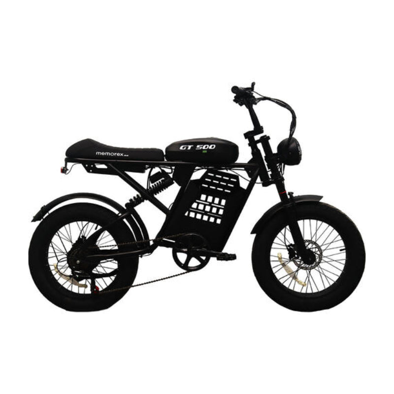 Memorex 26" Fat Tire Muscle Electric Bike - Black