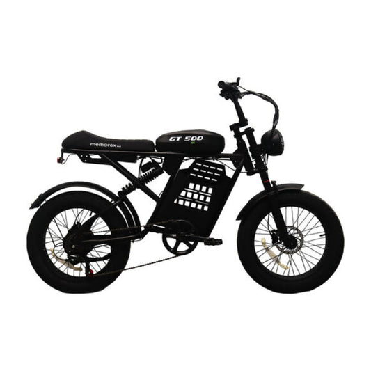 Memorex 26" Fat Tire Muscle Electric Bike - Black
