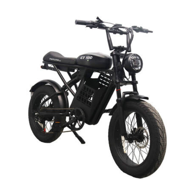 Memorex 26" Fat Tire Muscle Electric Bike - Black