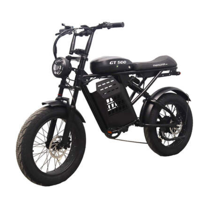 Memorex 26" Fat Tire Muscle Electric Bike - Black