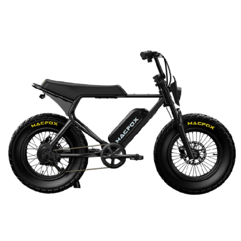 Macfox X7L Electric Bike - Black