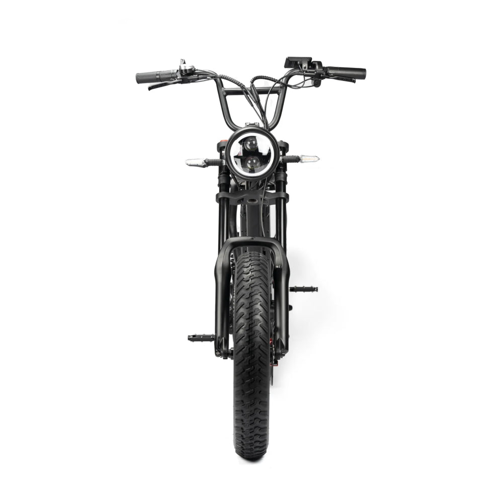 Macfox X2 Electric Bike - Black/Brown