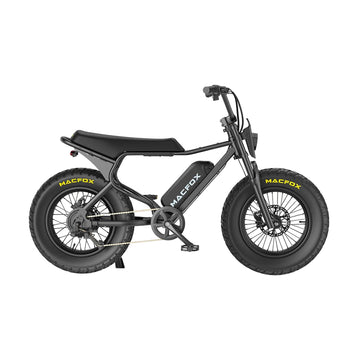 Macfox X7 Electric Bike - Black