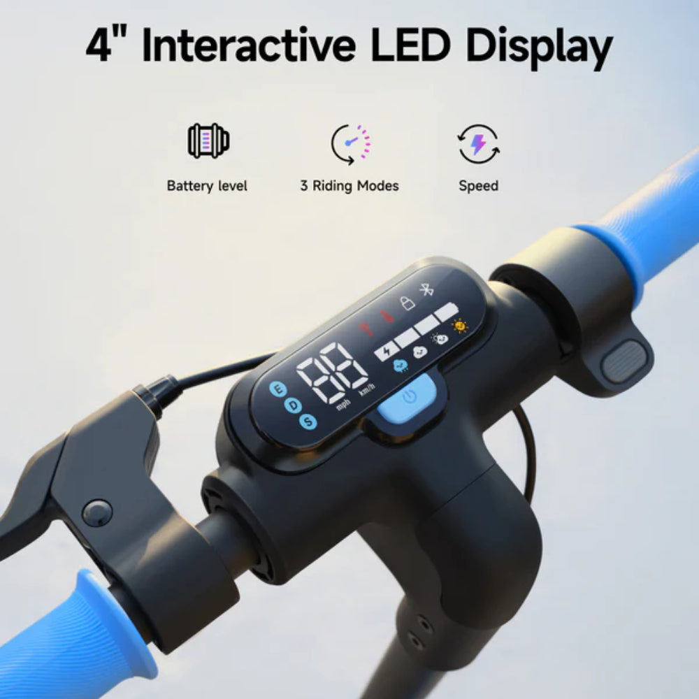 Navee K100 Smart Kids E-Scooter – Black/Blue