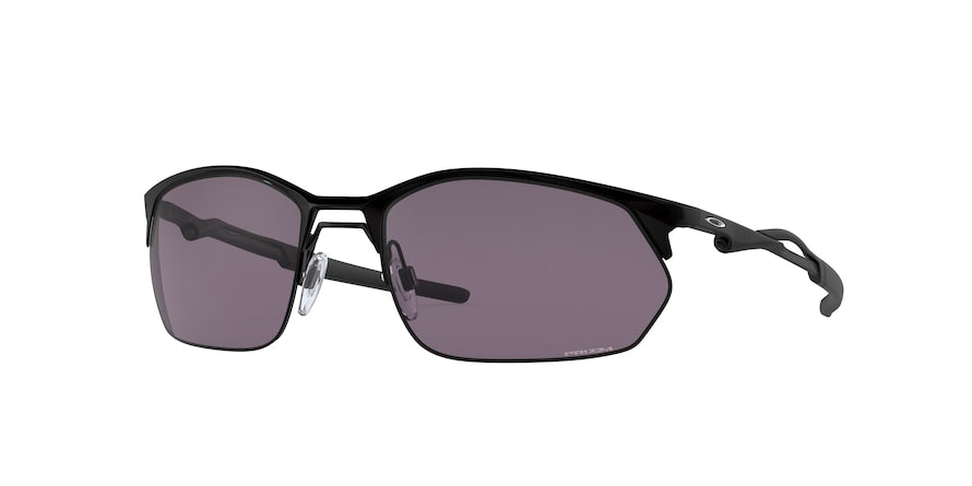 Oakley Satin Black Prizm Grey Sunglasses