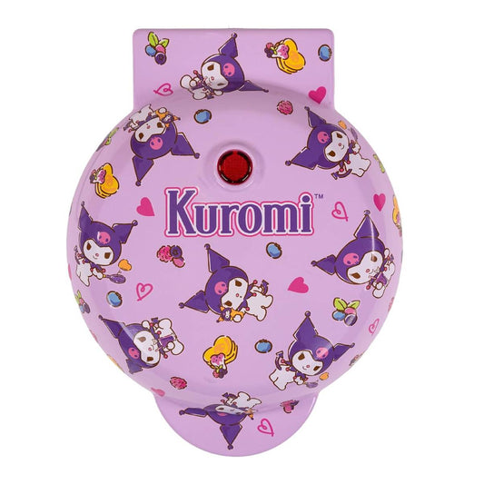 Uncanny Brands WM3/KIT/KU1 Hello Kitty Kuromi Mini Waffle Maker - Purple