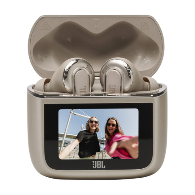 おじさん　JBL TOUR PRO 3 ラテ JBL Tour Pro 3 Earbuds with True Adaptive Noise Cancelling - Latte