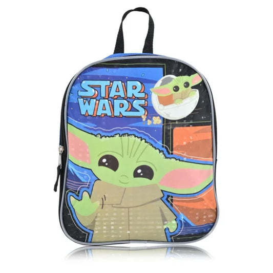 Disney Star Wars Mandalorian Baby Yoda Mini Backpack - Blue/Black