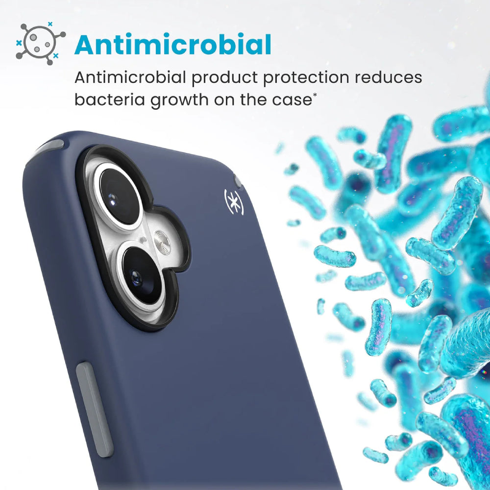 Speck Persidio2 Pro Case for Apple iPhone 16 Plus - Coastal Blue/Dust Grey