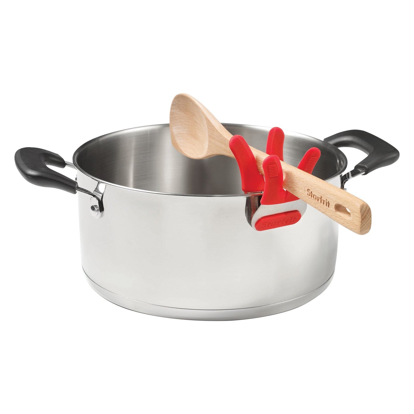 Starfrit Utensil Pot Clip - Red/Gray