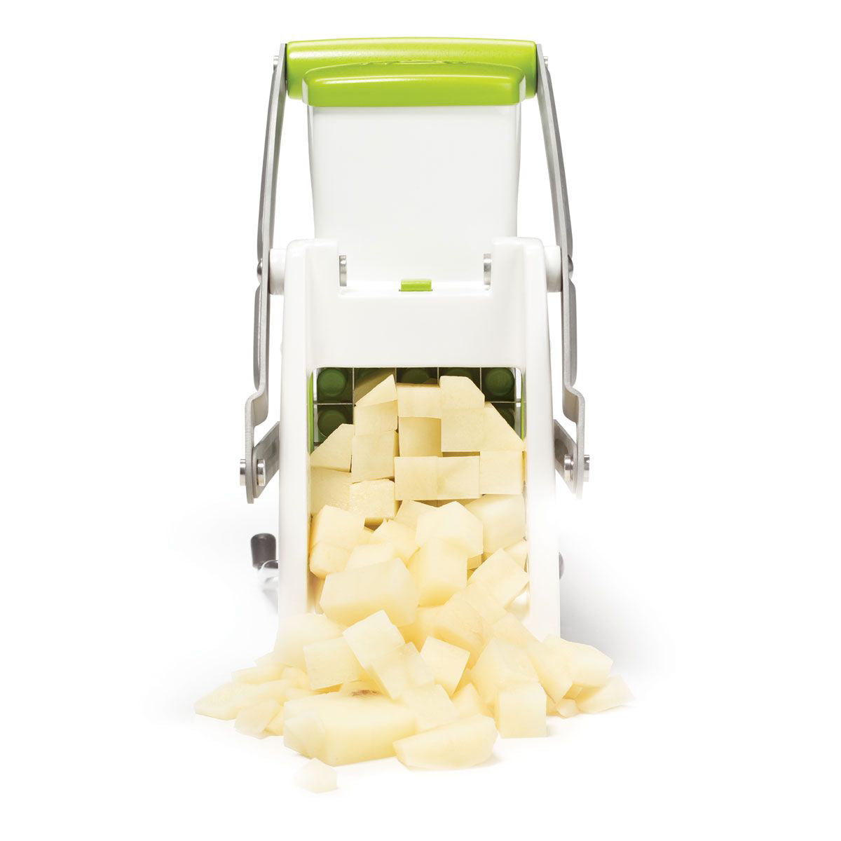 Starfrit Pro Fry Cutter and Cuber - Green/White