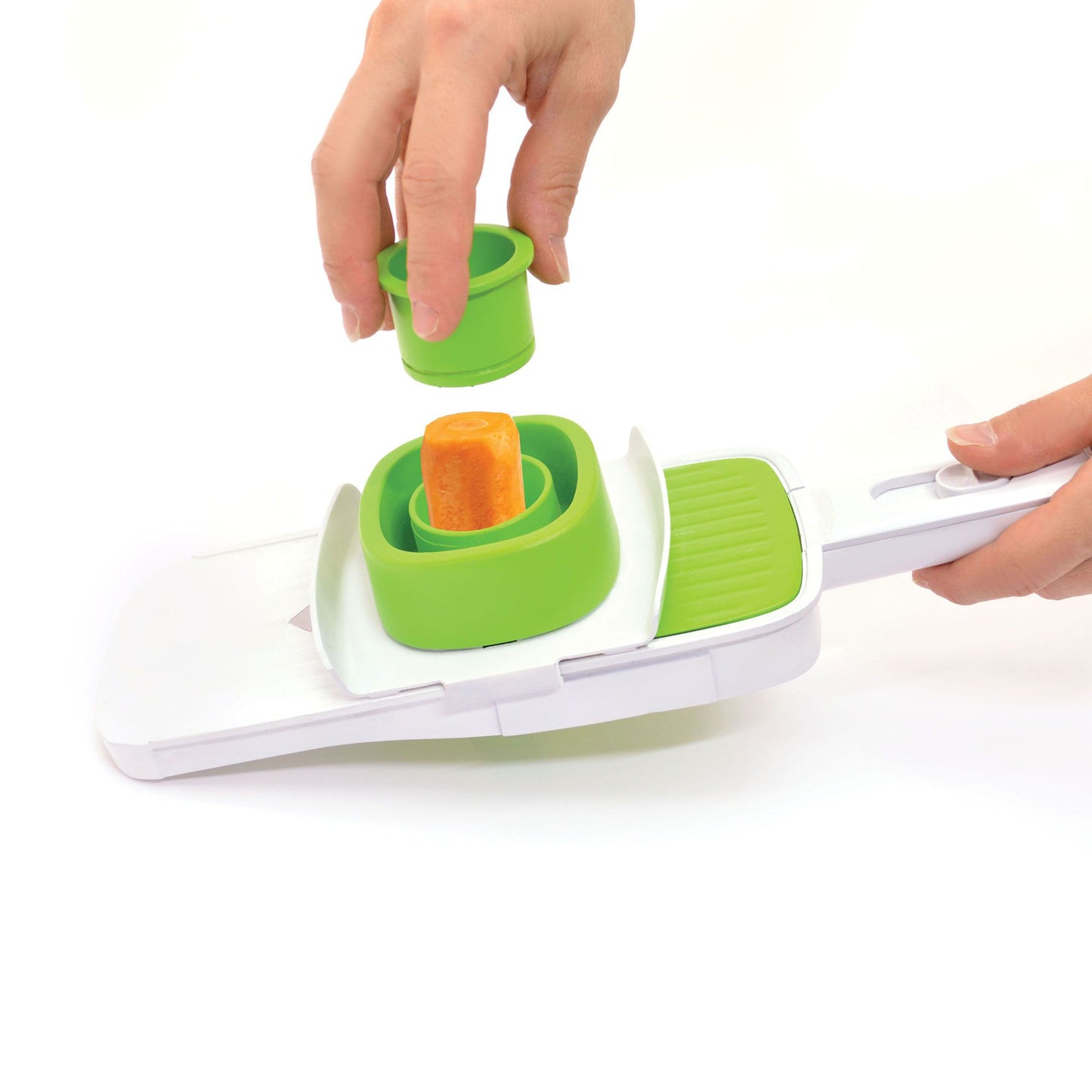 Starfrit Hand-Held V-Slicer - Green/White