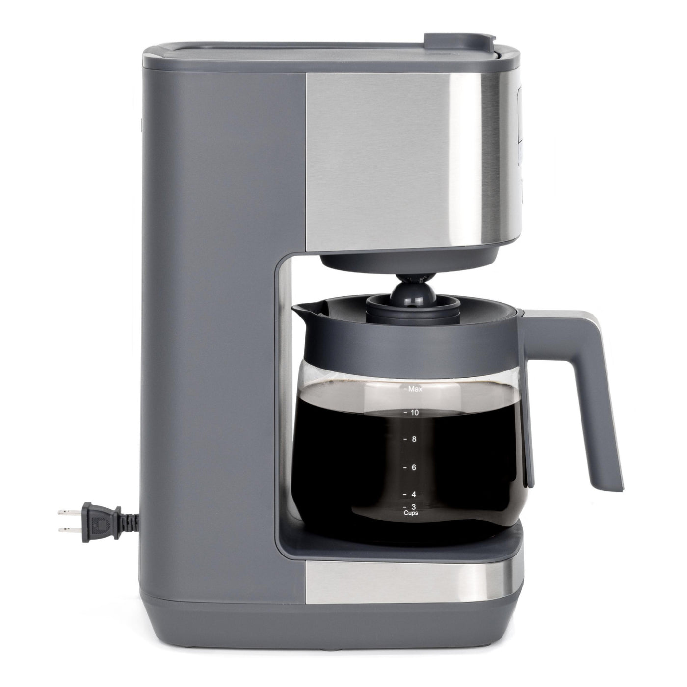 GE G7CDAASSTSS 12-Cup Drip Coffee Maker with Adjustable Keep Warm Plate - Stainless Steel