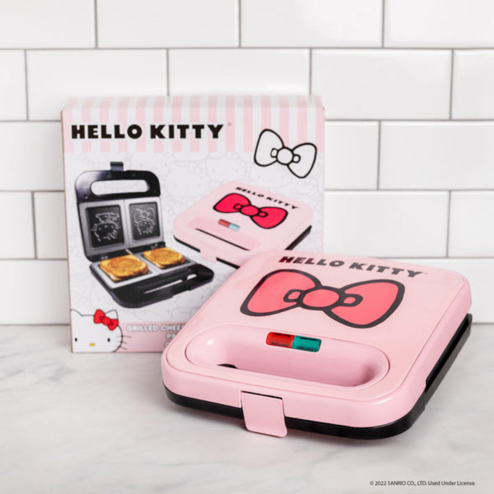 Máquina para hacer queso a la parrilla PP/KIT/HK2 de Hello Kitty, color rosa