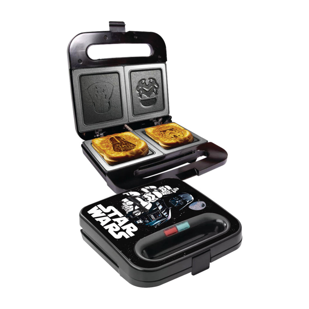 Star Wars PP/SRW/VDS2 Darth Vader and Stormtrooper Grilled Cheese Maker - Black