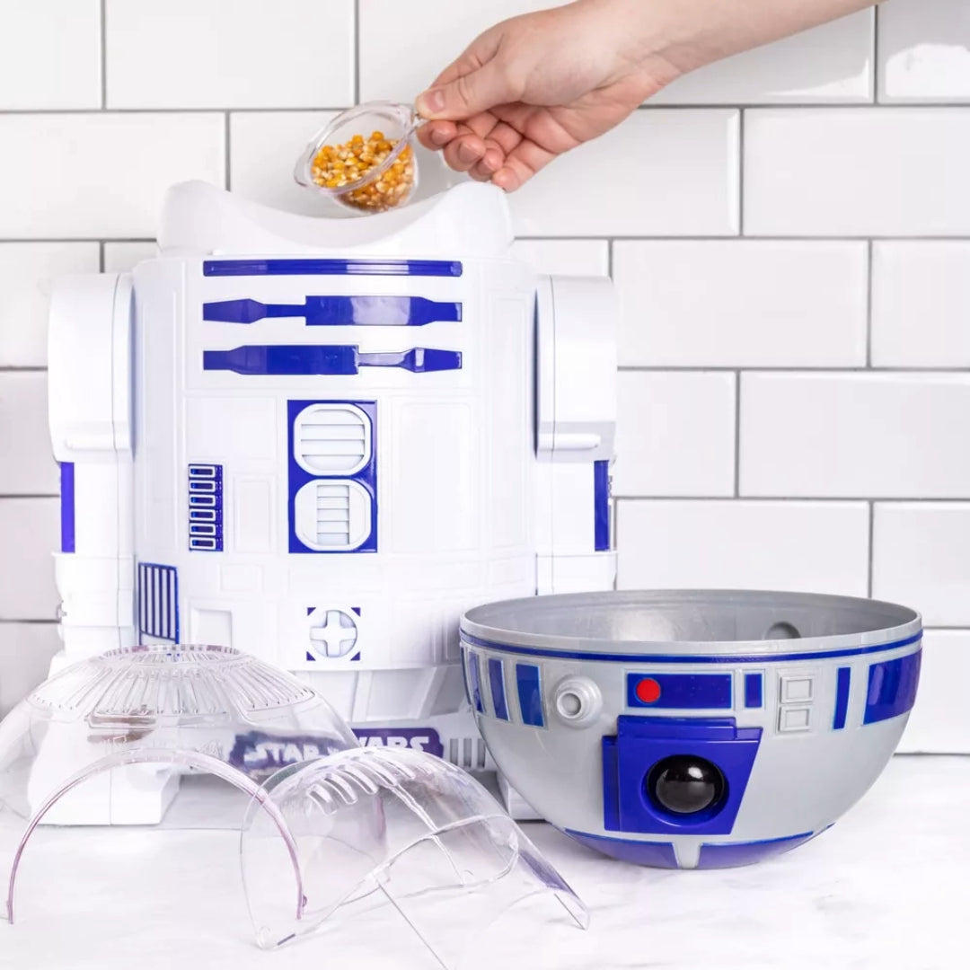 Máquina para hacer palomitas de maíz Star Wars POP/SRW/R2D2 - Azul/blanco