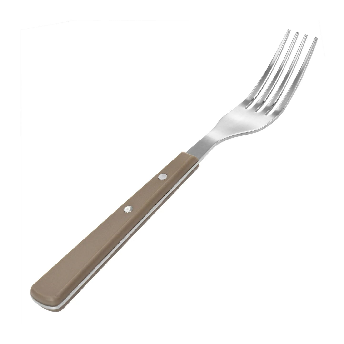 Martha Stewart Garden Cottage Stainless Steel Flatware Set (16-Pieces) - Taupe