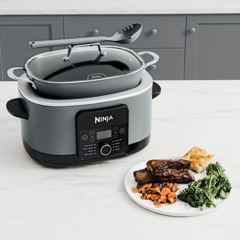 Ninja Foodi 8.5-Quart PossibleCooker Pro with Integrated Timer - Sea Salt Gray