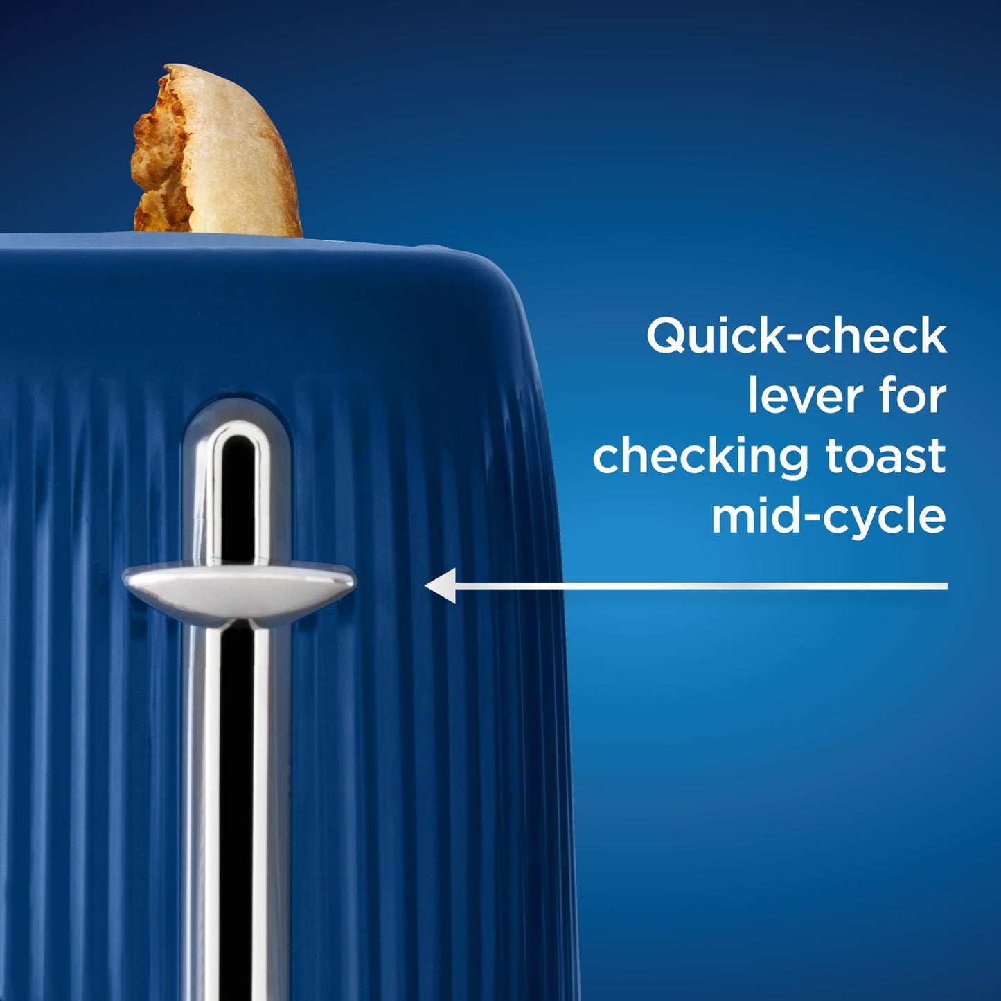 Oster Impressions Collection 2-Slice Toaster with Quick-Check Lever - Blue