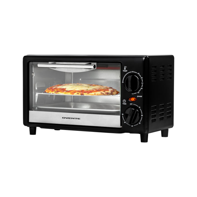 Ovente TO2808B Countertop Toaster Oven - Black