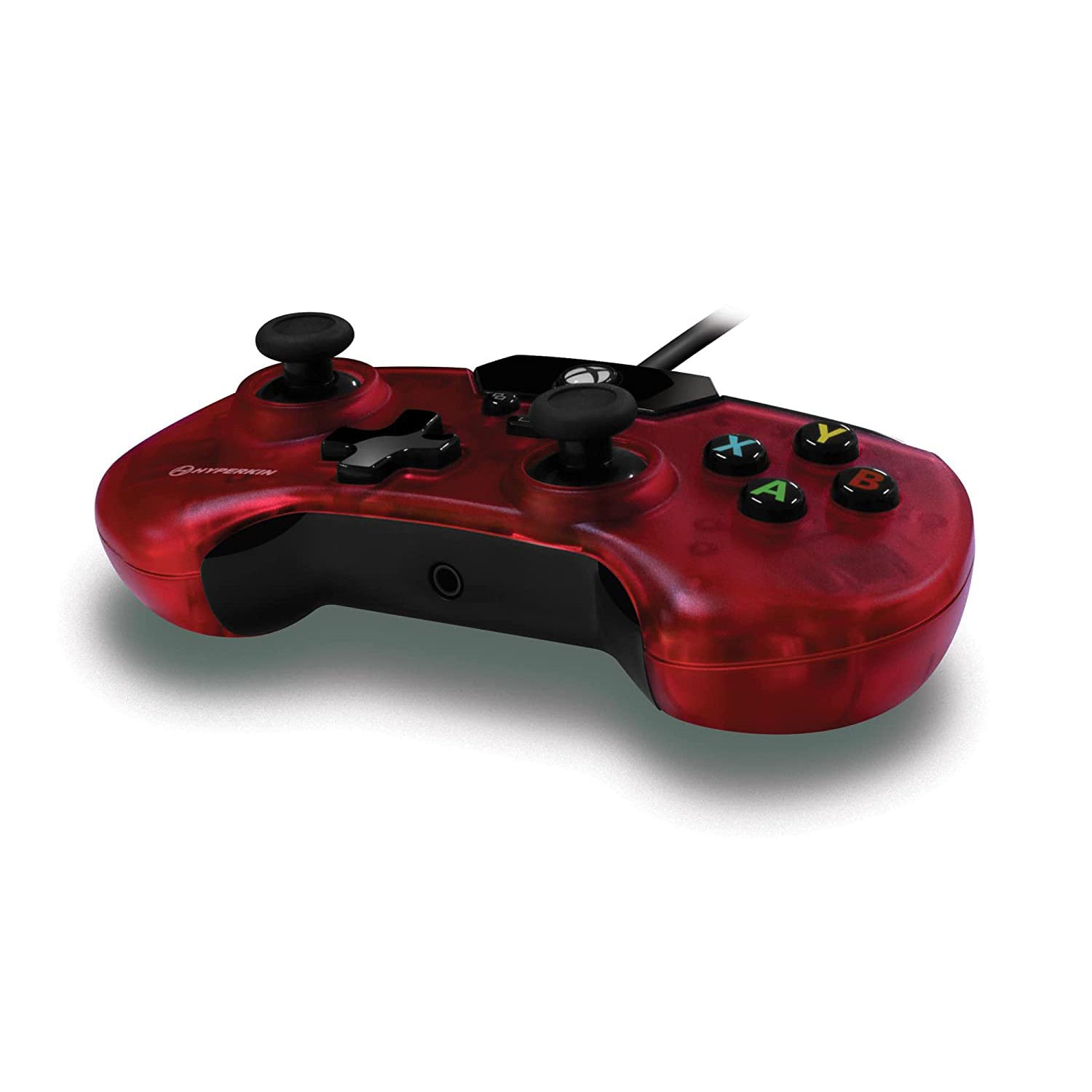 Xbox 1 Ruby Hyperkin X91 Ice Wired Controller, Ruby Red– Curacao