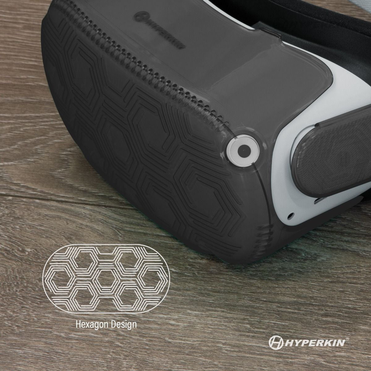 Hyperkin M07514-CG Headset and Strap Arm Protective Shells for Oculus Quest 2 - Cool Gray