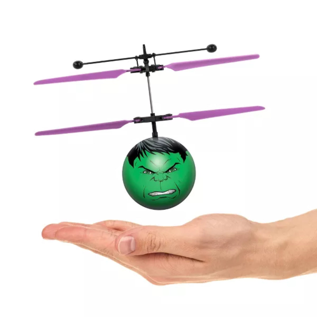 World Tech Toys Marvel Avengers Hulk IR UFO Ball Helicopter