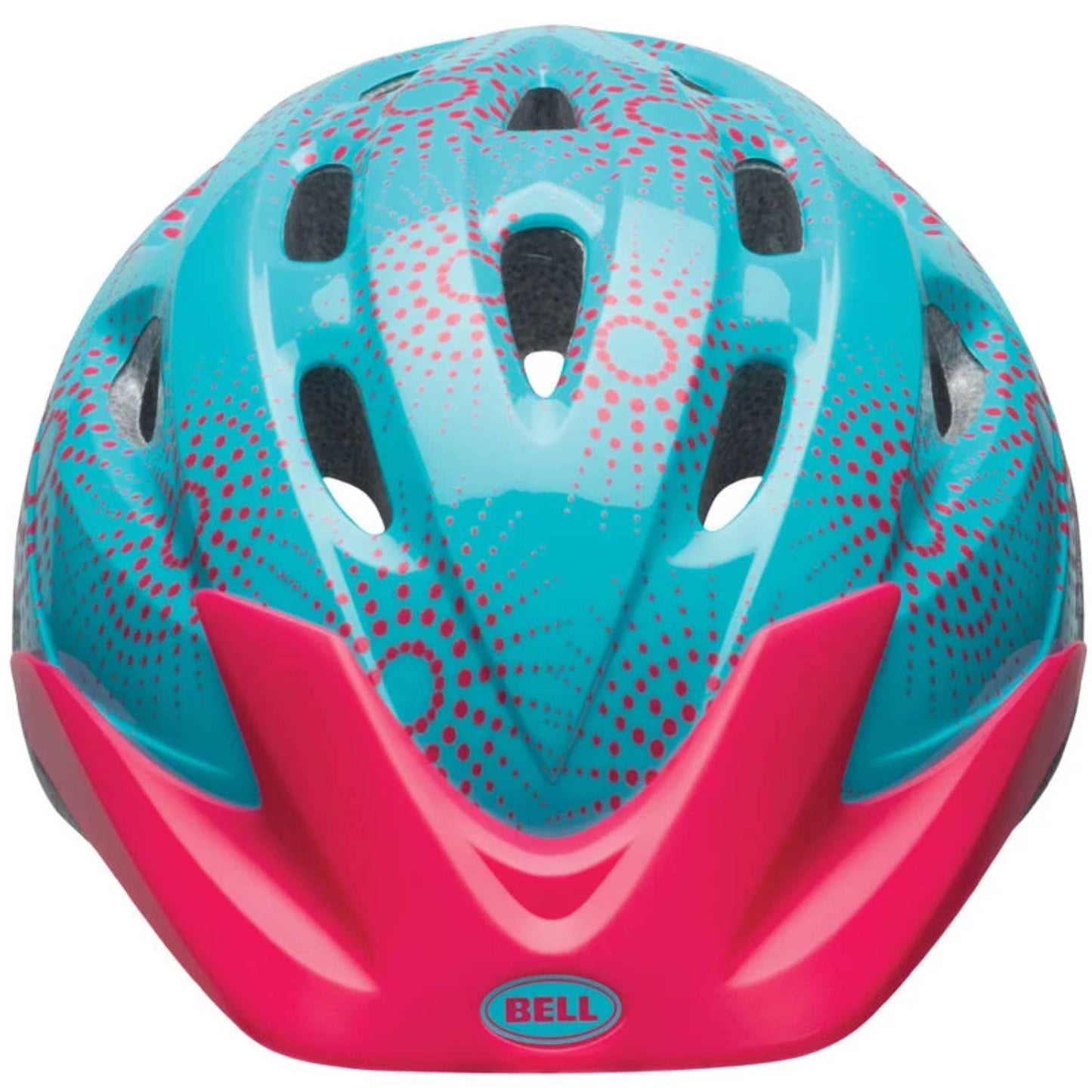 Casco de bicicleta para niños Bell Rally - Azul/Rosa