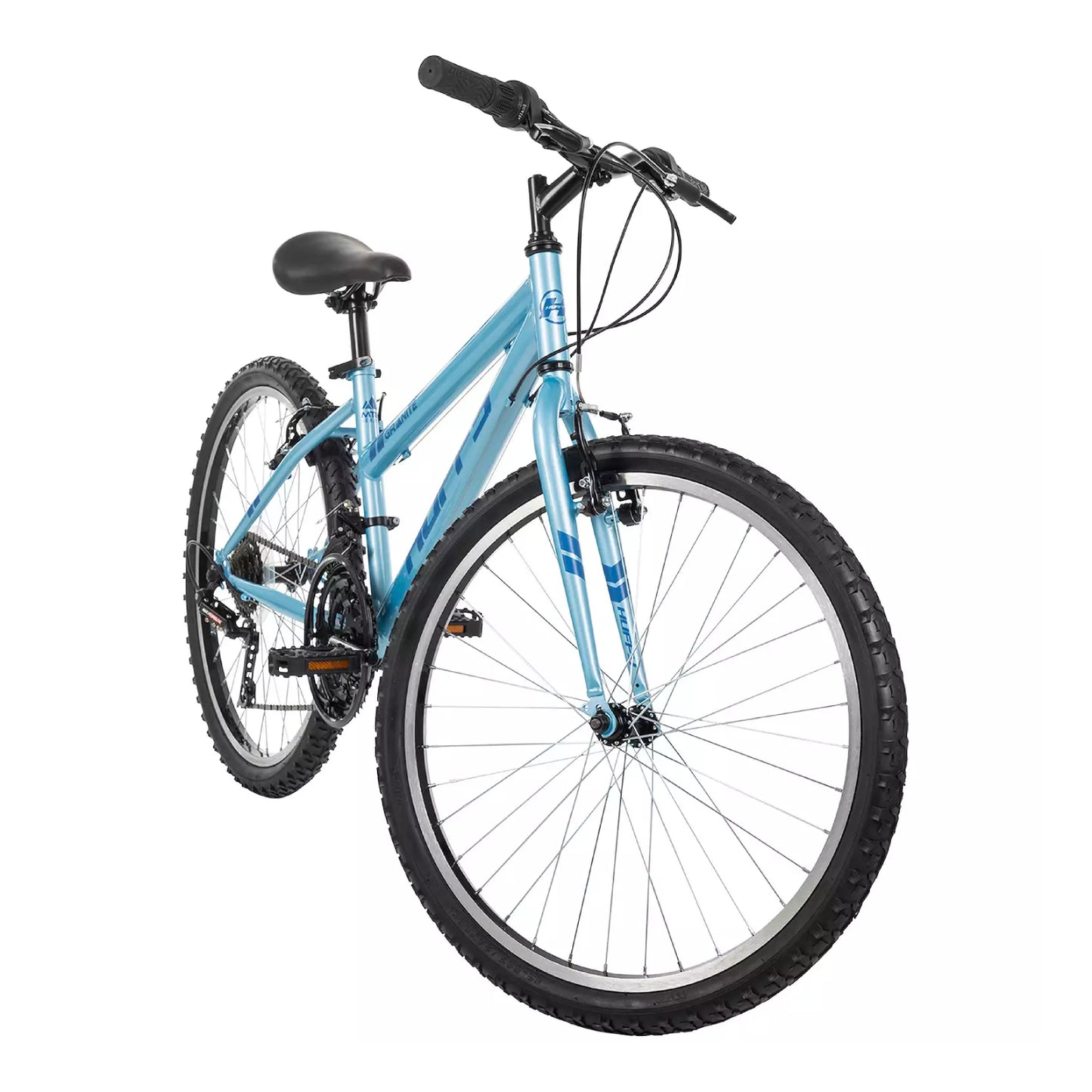 Bicicleta de montaña para niñas Huffy Granite de 24", color azul