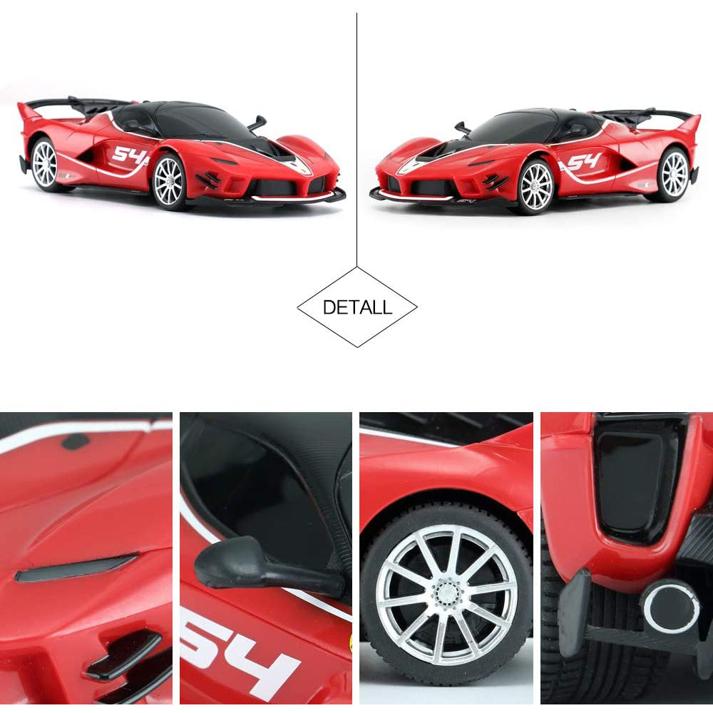 Rastar 1:24 Ferrari FXX K Evo Remote Control Toy Car, Red