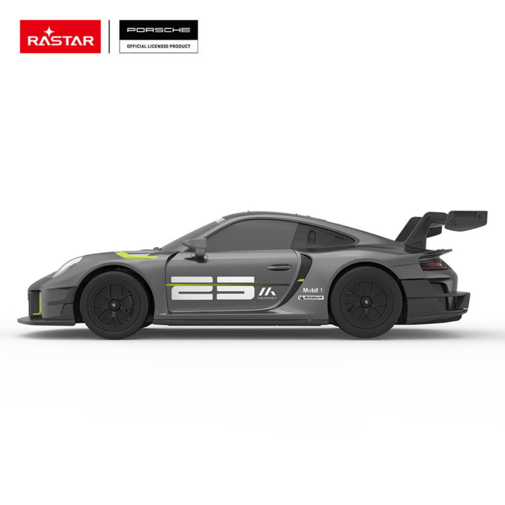 Rastar RC 1:24 Porsche 911 GT2 RS Clubsport 25 Remote Control Toy Car - Gray