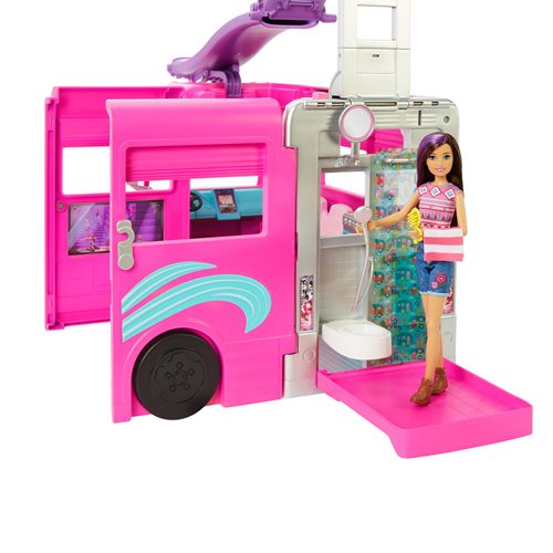 Juego de vehículos Barbie DreamCamper (64 piezas)