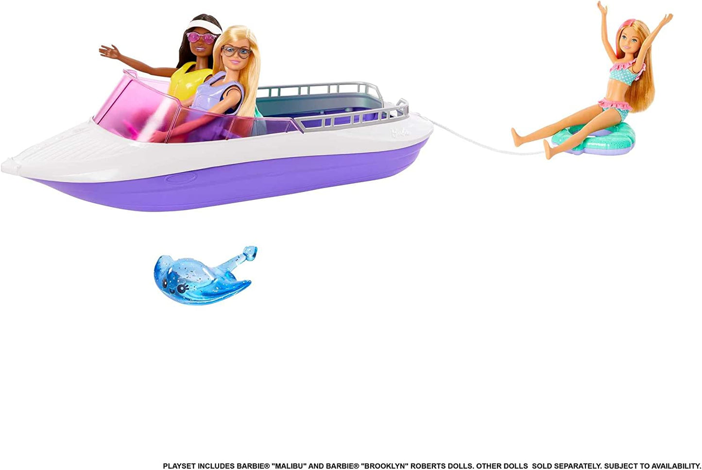 Barbie Mermaid Power Dolls, Boat and Accessories