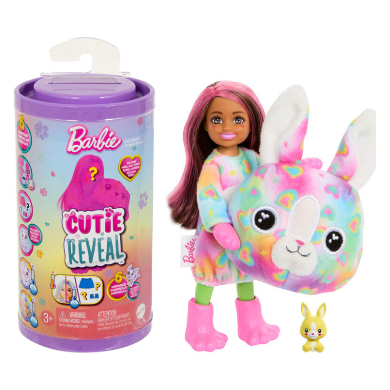 Muñeca Barbie Chelsea Cutie Reveal y accesorios (variedad)