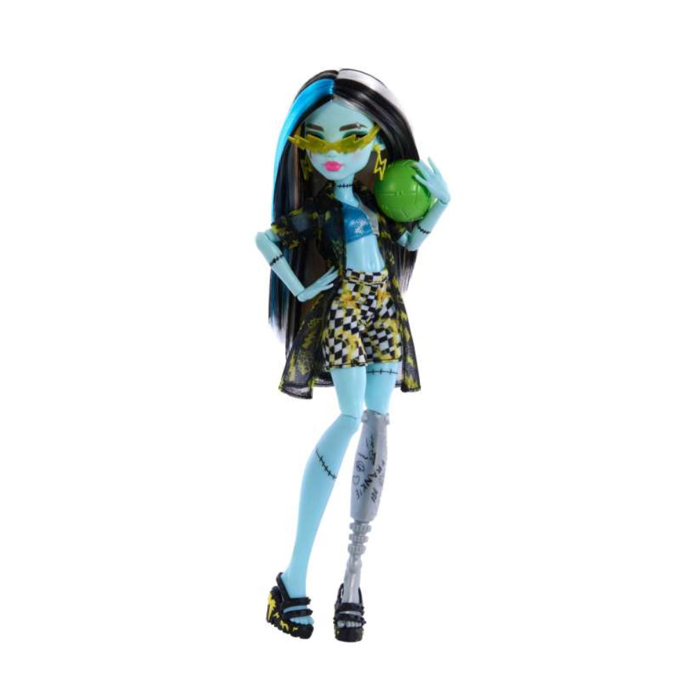 Monster High Scare-Adise Island Frankie Stein Fashion Doll with Swimsuit & Accessories