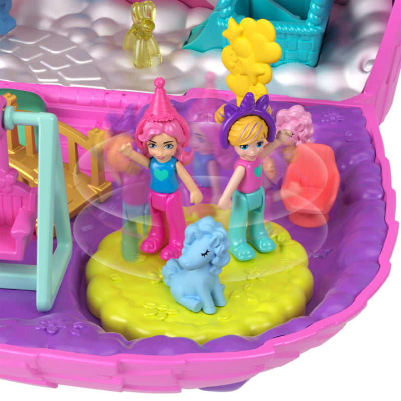 Set de juego de unicornios Partyland de Polly Pocket