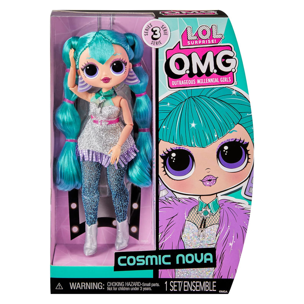 L.O.L. Surprise! OMG House of Surprises Cosmic Nova Fashion Doll Play Set